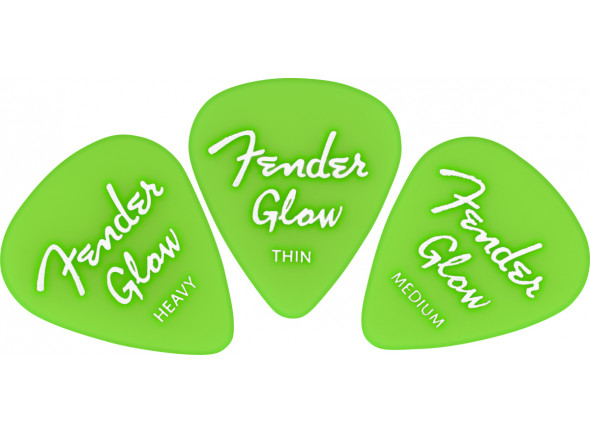 Fender Glow In The Dark Set de 12 Fender Glow In The Dark Set de 12